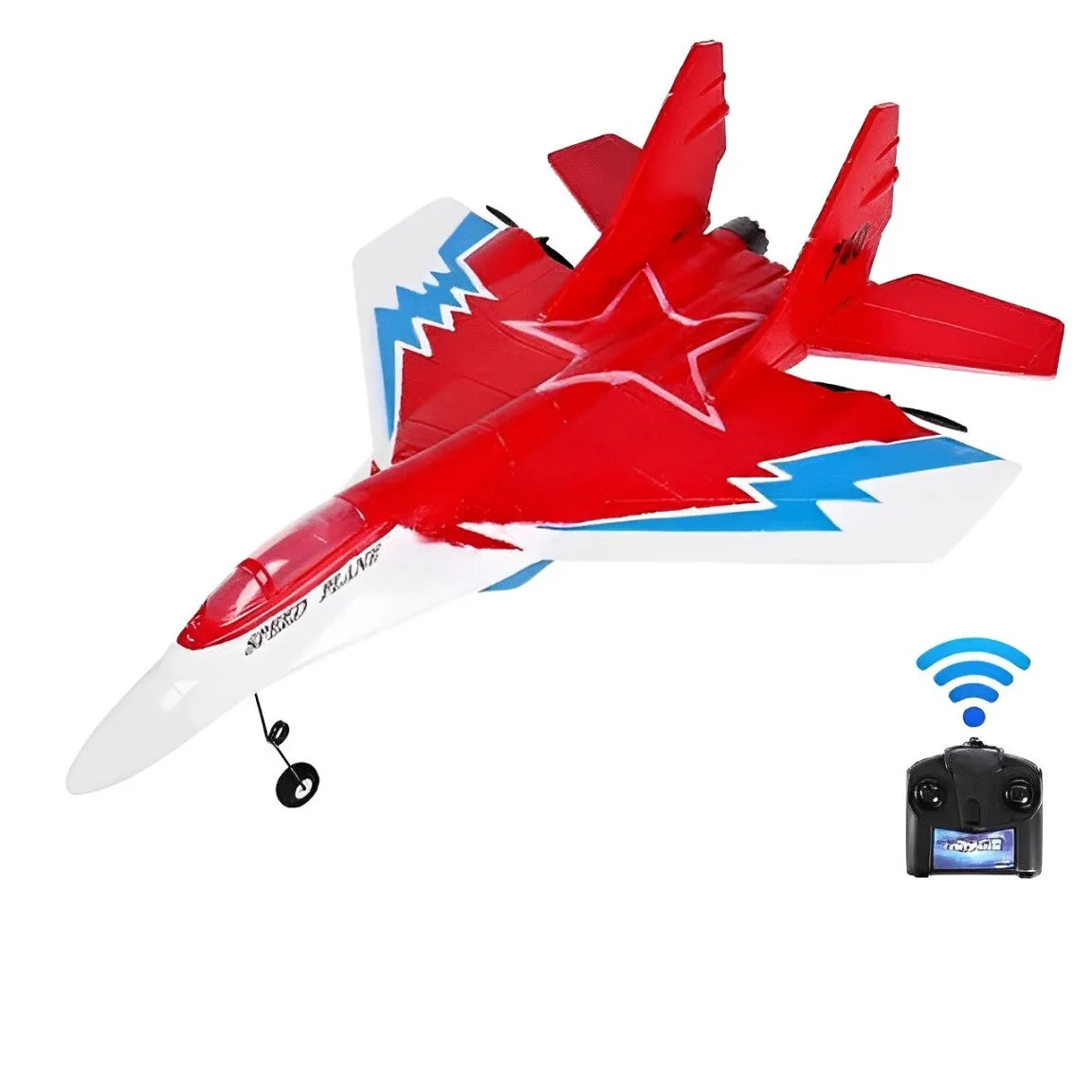 MIG740 2.4G Remote Control 60cm EPP RC Plane | 500M Range & Anti-Collision
