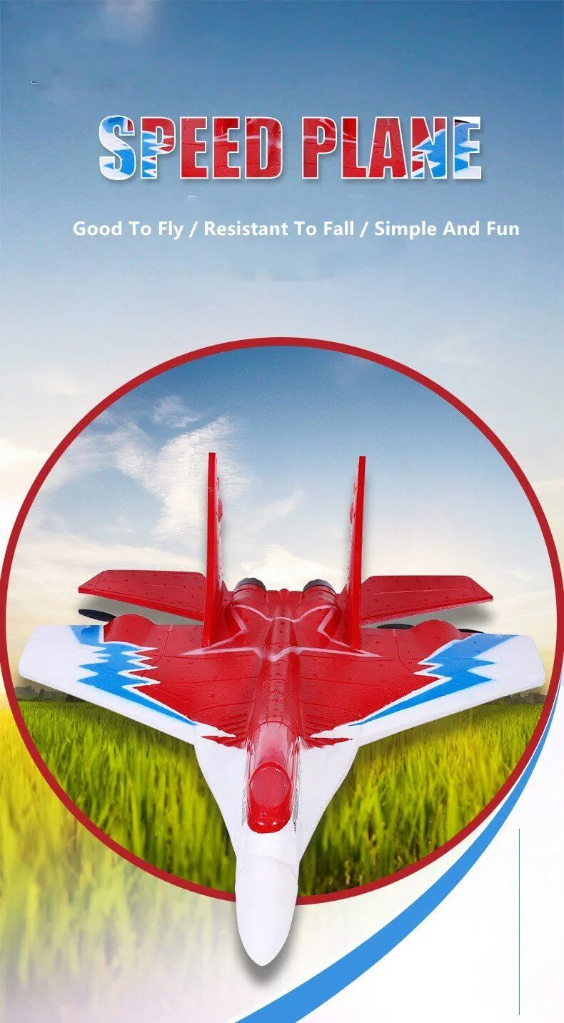 MIG740 2.4G Remote Control 60cm EPP RC Plane | 500M Range & Anti-Collision