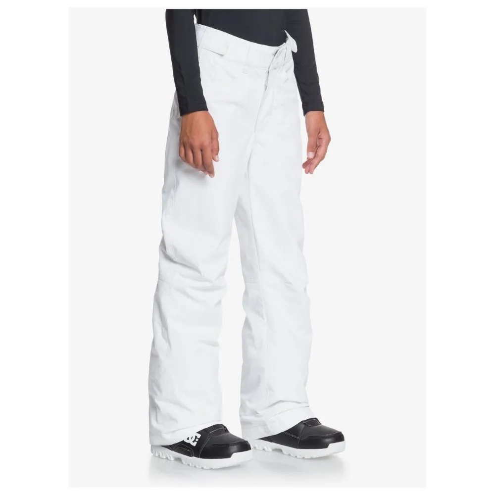 Roxy Backyard Girls Ski Pants - White