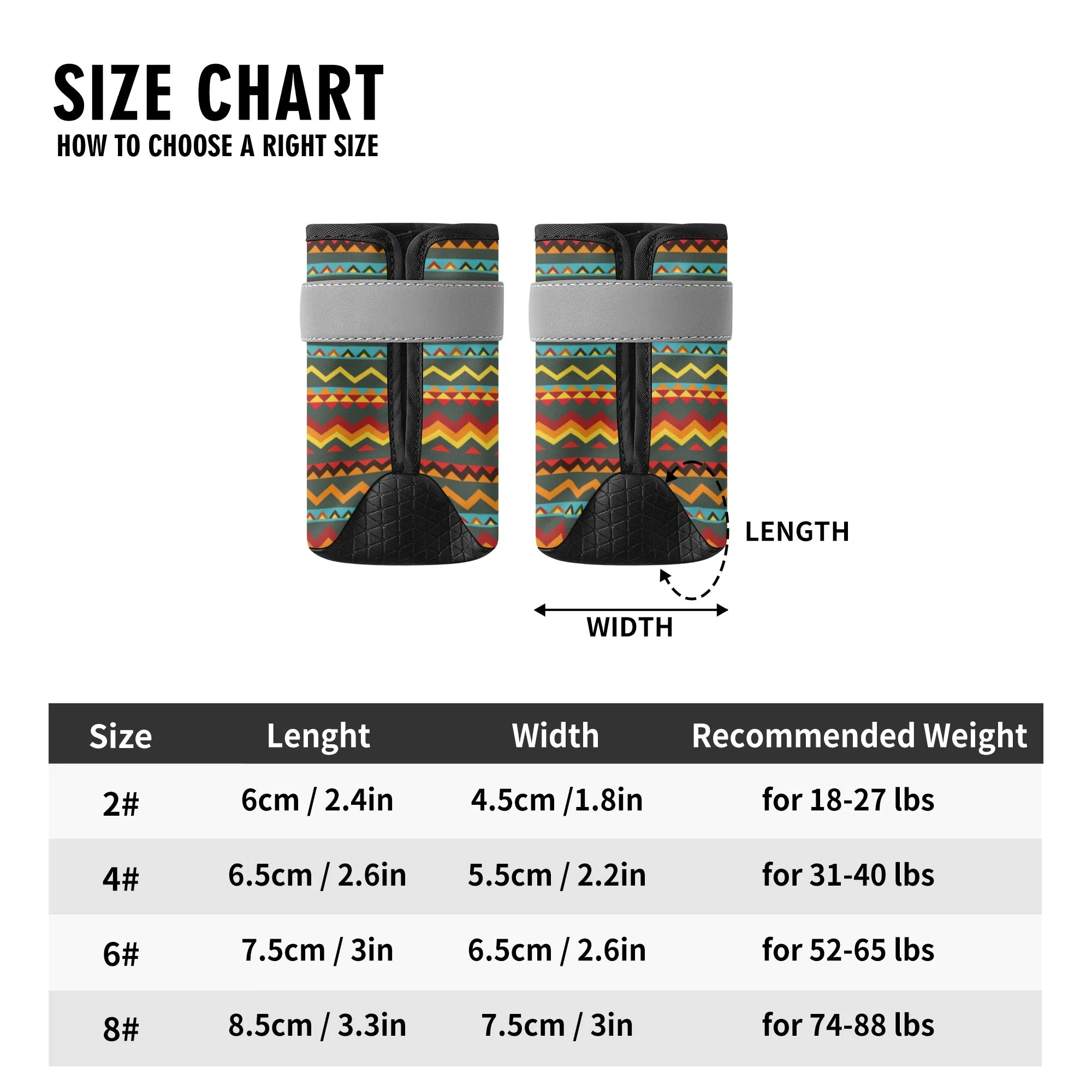 Sahara Non Slip Dog Boot Socks